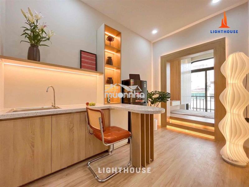 Cho thuê căn hộ studio ban công-đại học ueh-huflit-sư vạn hạnh