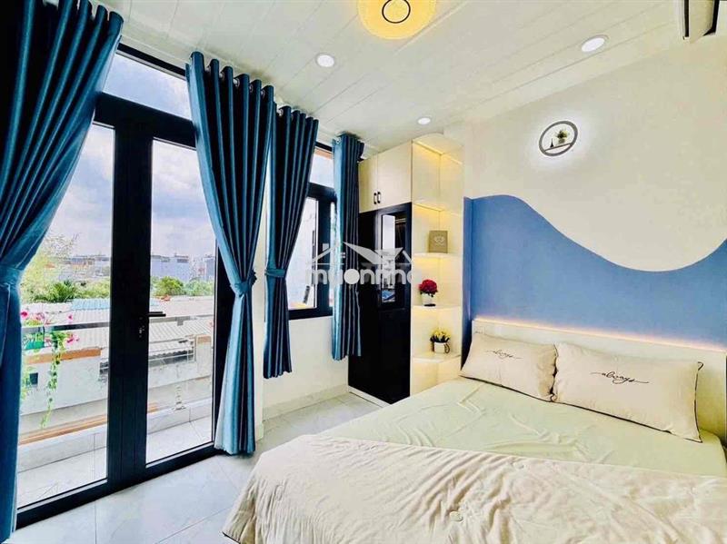 Ngay emart2, hẻm 4m, 3 tầng, full nội thất, 3pn, dtsd 100m2 - 4.86ty