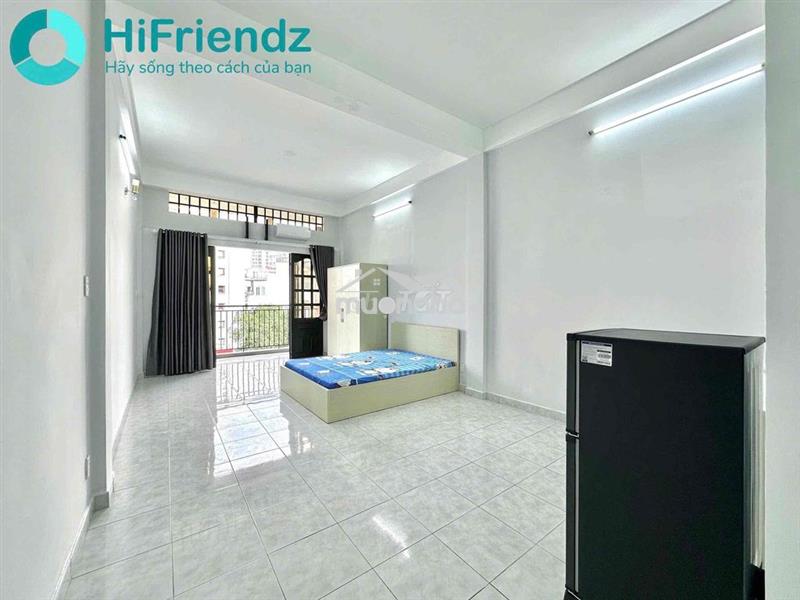 🔥Cho thuê căn hộ studio ban công full nội thất rộng 35m2 nguyễn kiệm