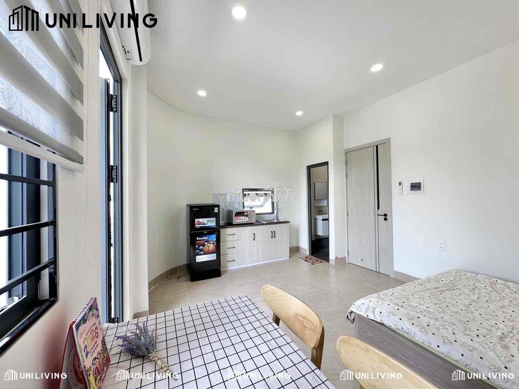 Cho thuê studio ban công full nội thất sát ngã tư thủ đức, ute, hutech - 4