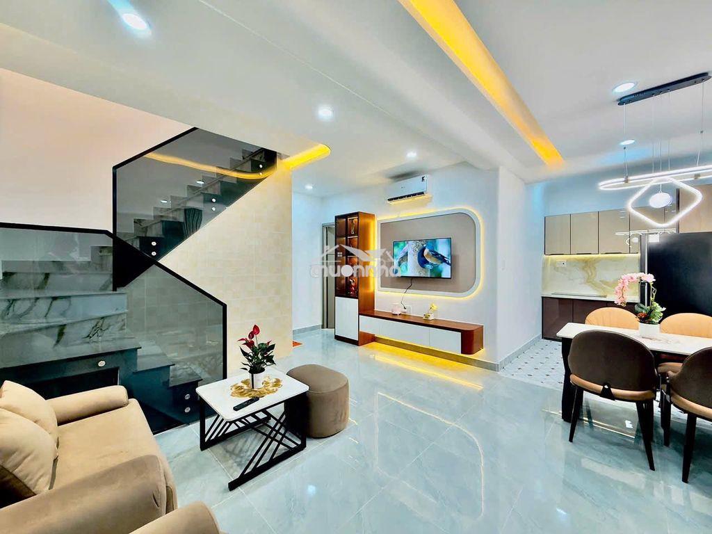 Nhà mới mai xuân thưởng, ngang 7,5m, 2 tầng đúc, 3 pn tặng nội thất - 2