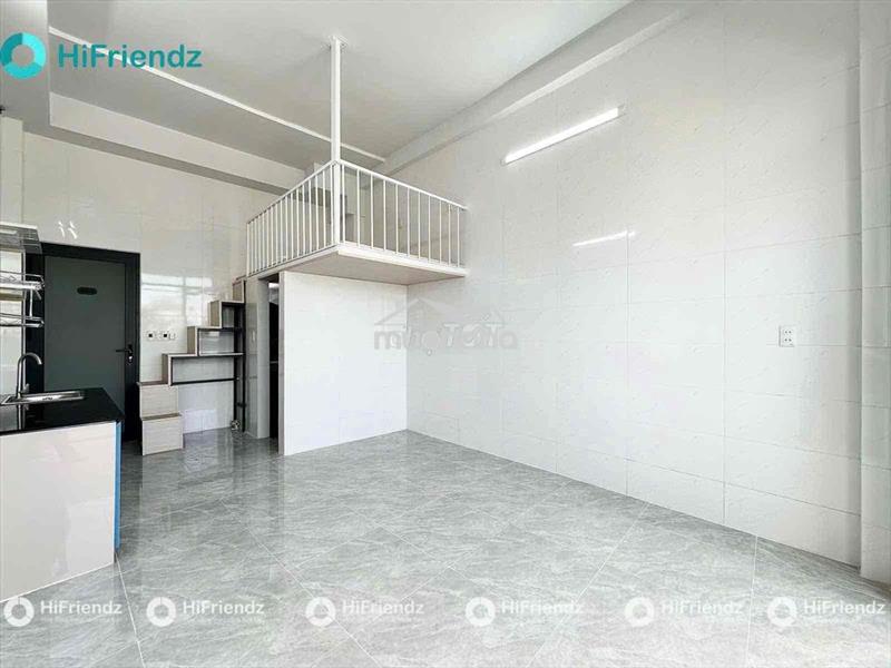 Cho thuê căn hộ dịch vụ có gác cửa sổ thoáng full nội thất