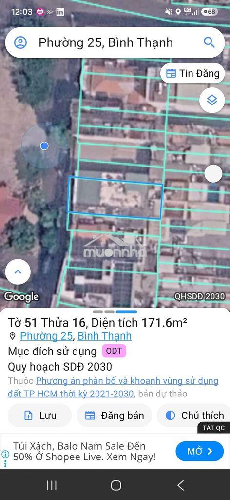 8x21.3. hẻm xe hơi quành đầu. 64/22 võ oanh. giá chốt nét 32 tỷ. - 2