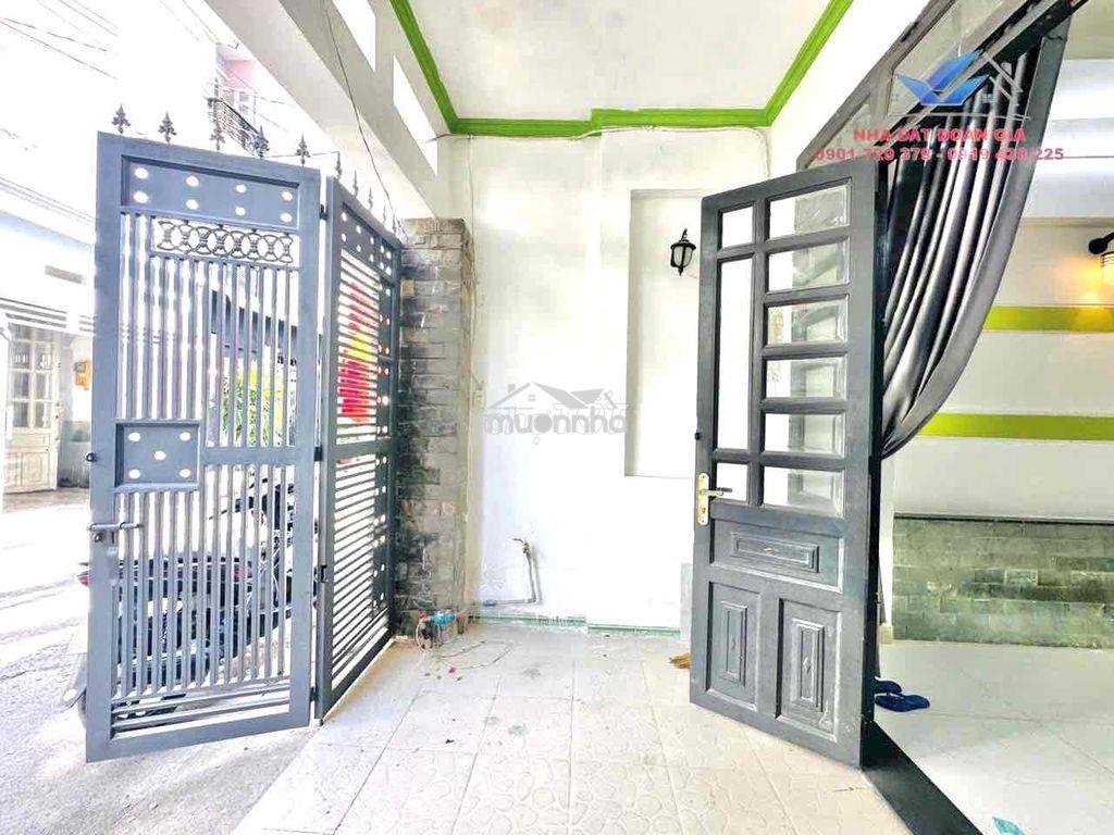 Nhà đẹp 4m x 15m 3 tầng hẻm nhựa 6m thông đường lâm thị hố q12 - 4