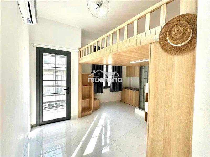 Cho thuê phòng gác có thang máy bancon thoáng trung tâm phú nhuận