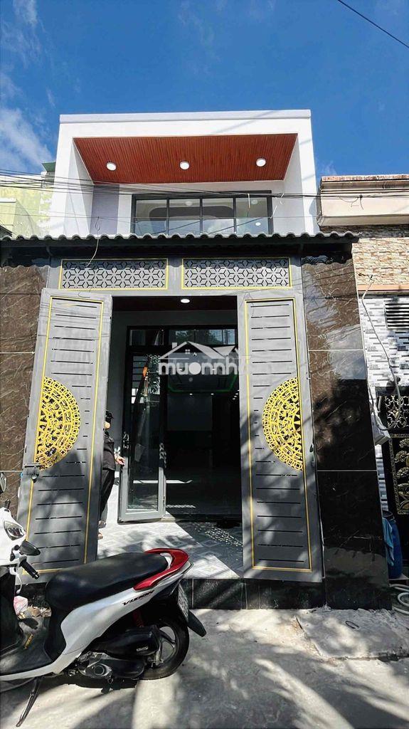 Nhà đẹp 4*14m 2pn hẻm thông 6m buôn bán 1/30m phạm thị nghĩ thông hl80