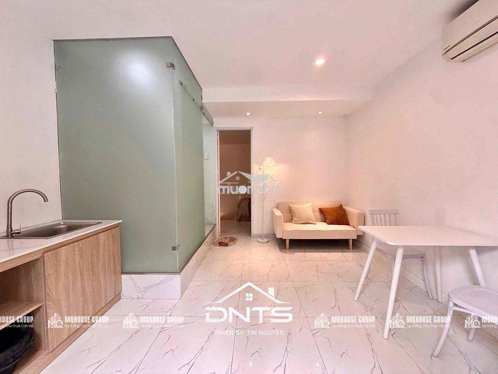Cho thuê 1pn có sân trước 40m2 sát cầu ba son, đường nguyễn hữu cảnh - 4