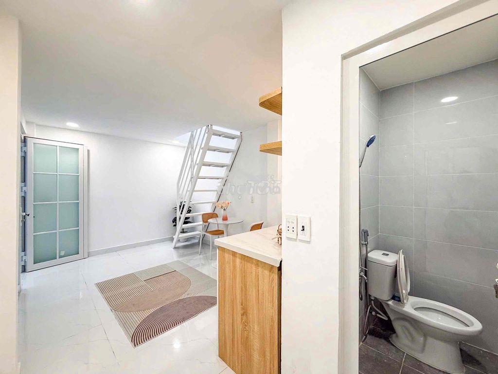 Căn hộ 2pn full nt dạng 1 trệt 1 lửng ngay trung tâm q4 giá sinh viên - 3