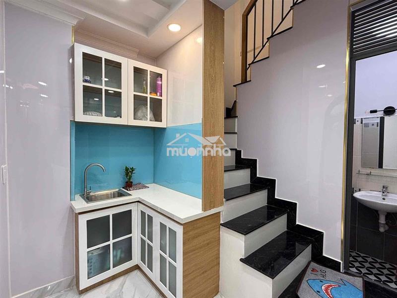 Cho thuê nhà mới full nội thất 345/16 phan văn trị