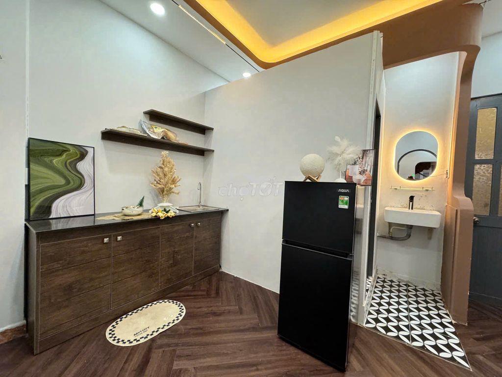 2 phòng ngủ cửa sổ 45m2 full nội thất mới. giá 8tr8 - 4