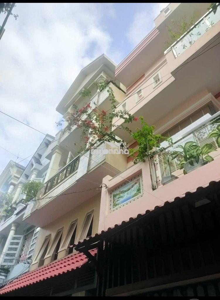 Cho thuê nhà 1 trệt 1 lừng 2 lầu 4 phòng ngủ, 4 wc, 5x12 m2