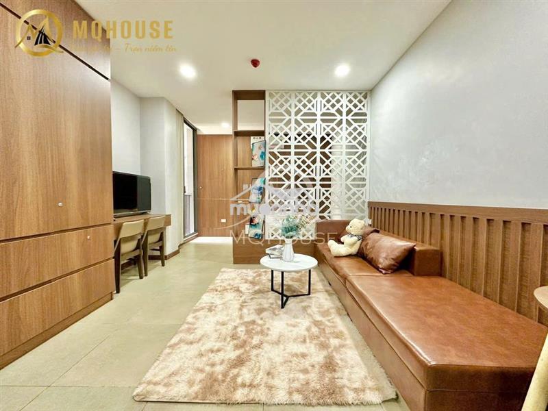 Studio ban công 40m² full nt, thang máy, hầm xe rộng trục lê văn sỹ