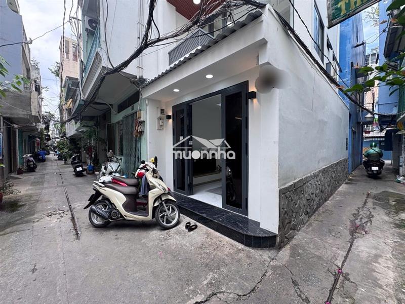 Hẻm xe hơi 4m thông - cư xá đô thành quận 3 - 4 tầng nhà đẹp - 30m2.