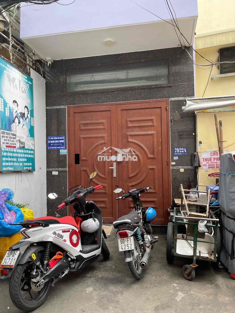 Phòng trọ trung tâm quận 3.