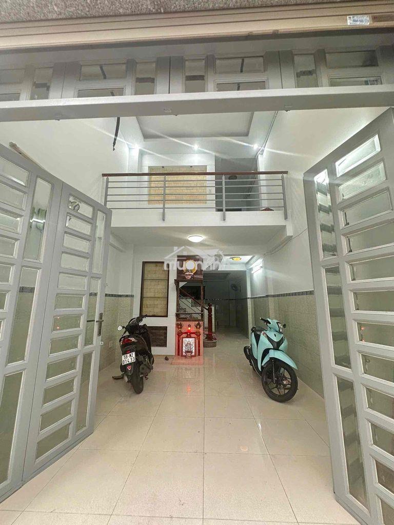 Cho thuê nhà 5 tấm hẻm xe hơi hậu giang  quận 6