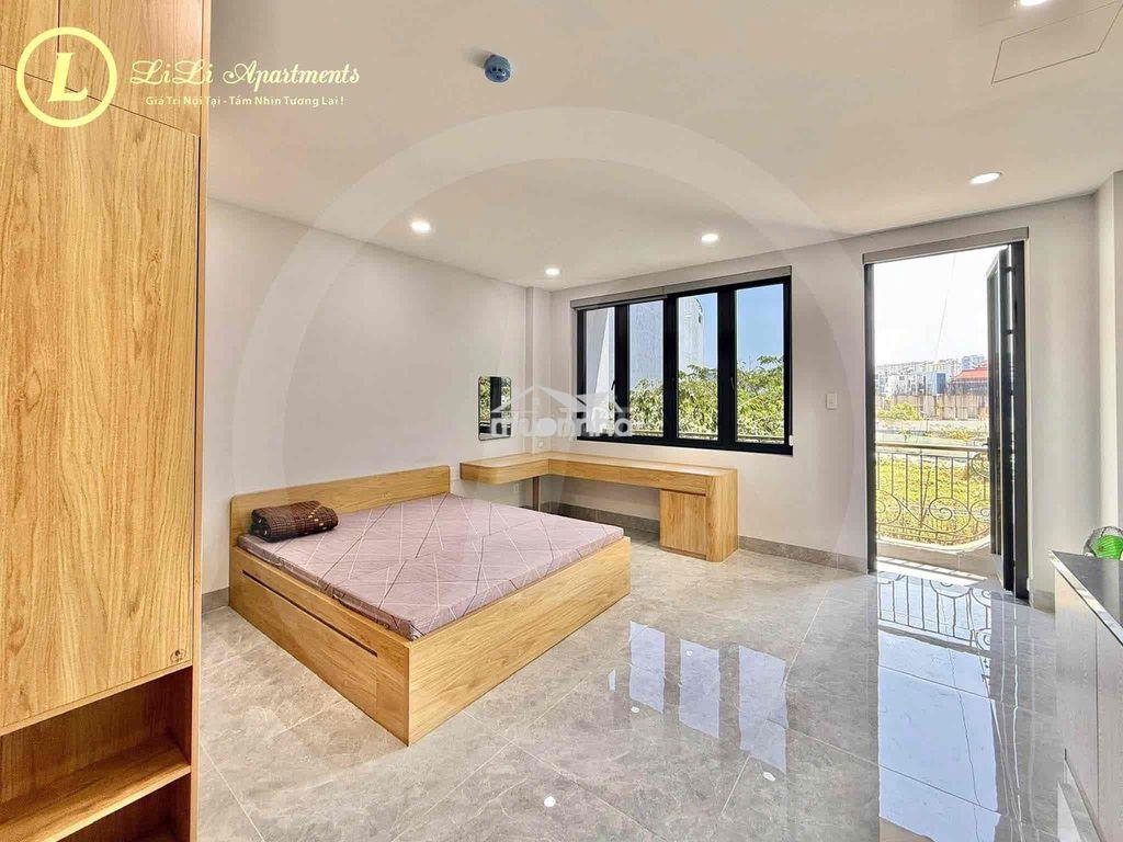 Căn hộ dịch vụ mini studio bancol full nội thất rộng thoáng - 2