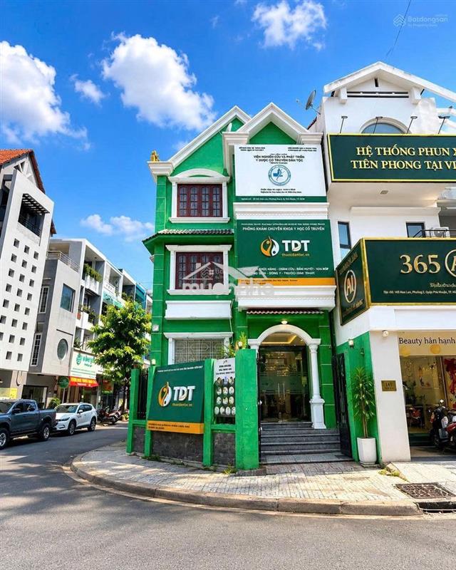Cho thuê  2mt 145 hoa lan, qpn - dt: 8x18m - hầm, trệt, 2 lầu - 100tr