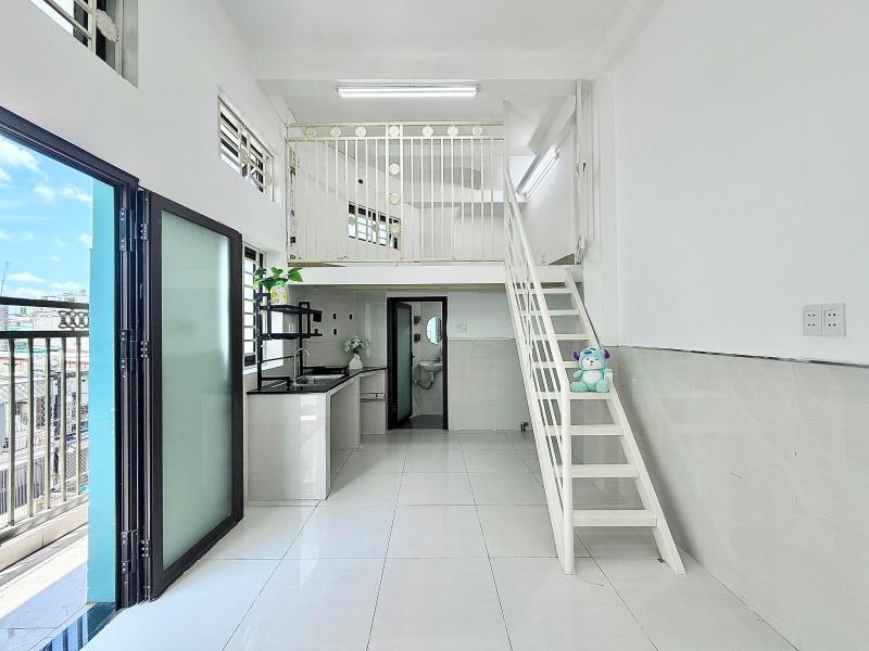 Duplex gác cao có ban công gần etown cộng hoà - chợ hoàng hoa thám - nhà ga t3 quận tân bình - 2