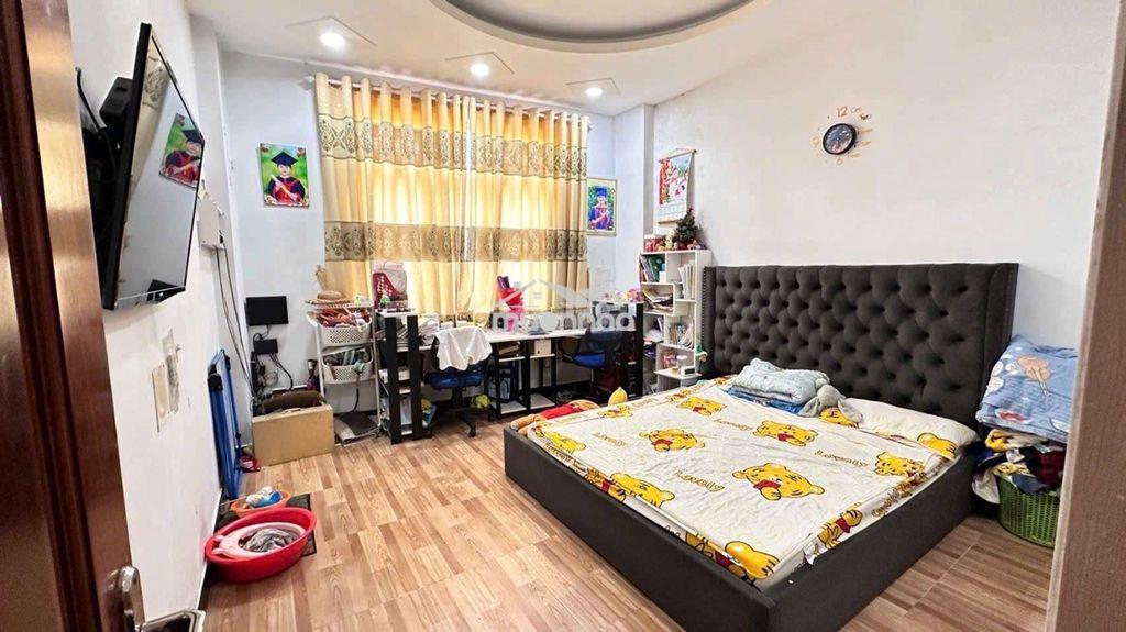 Nhà phan huy ích kế bên emat : dt 7.5x8 :xây dựng 3lầu 4 p.ngủ - Ảnh 2
