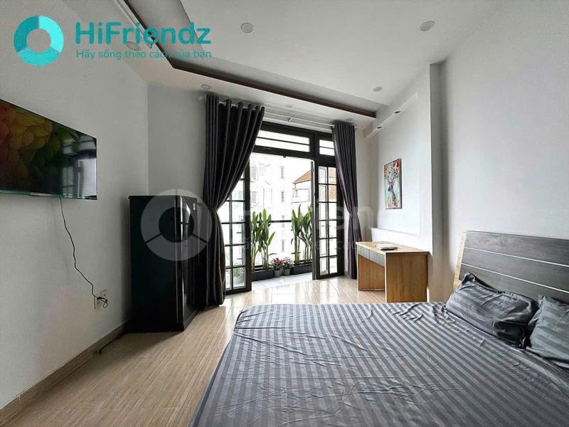 Cho thuê căn hộ dịch vụ có ban công tại nguyễn văn đậu bình thạnh gần văn lang cơ sở 2, iuh, chợ bà chiểu