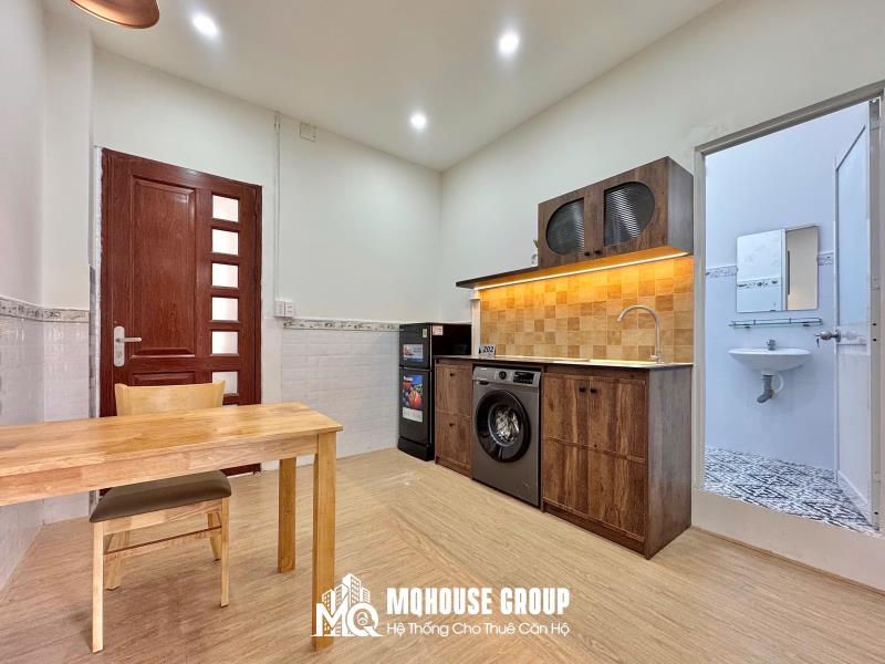 Căn hộ 1pn cao cấp full nội thất ban công - chợ phạm văn bạch, cầu tham lương, trường chinh tiện qua sân bay - Ảnh 3
