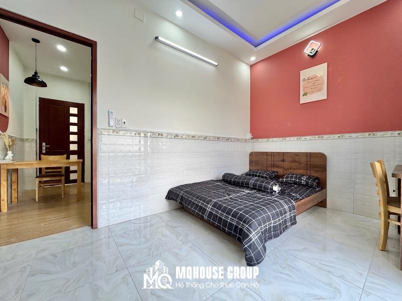 Căn hộ 1pn cao cấp full nội thất ban công - chợ phạm văn bạch, cầu tham lương, trường chinh tiện qua sân bay - Ảnh 4