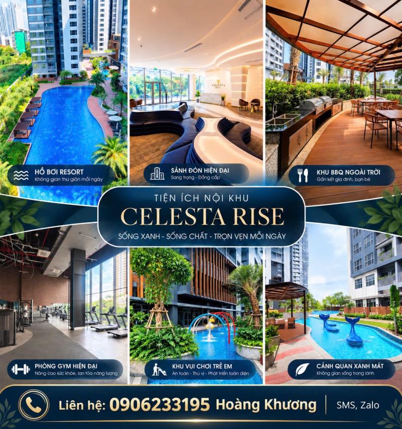 Tổng hợp nhiều căn hộ celesta rise, cho thuê gía cực tốt - lh : 0906233195  - Ảnh 4