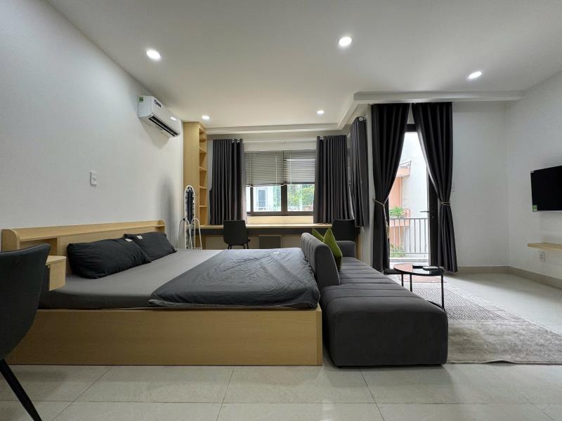 Cho thuê căn hộ cao cấp 1pn , cửa sổ thoán mát – 30 nguyễn cửu vân, bình thạnh - Ảnh 3