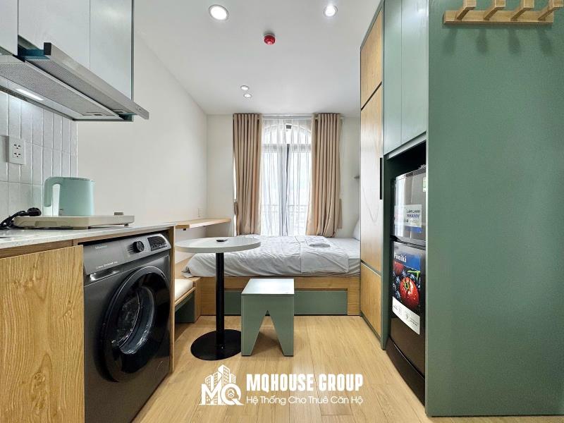 Khai trương dự án mới căn hộ studio mới xây full nội thất đẹp ngay phan huy ích - Ảnh 2
