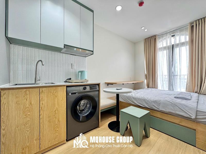 Khai trương dự án mới căn hộ studio mới xây full nội thất đẹp ngay phan huy ích - Ảnh 3