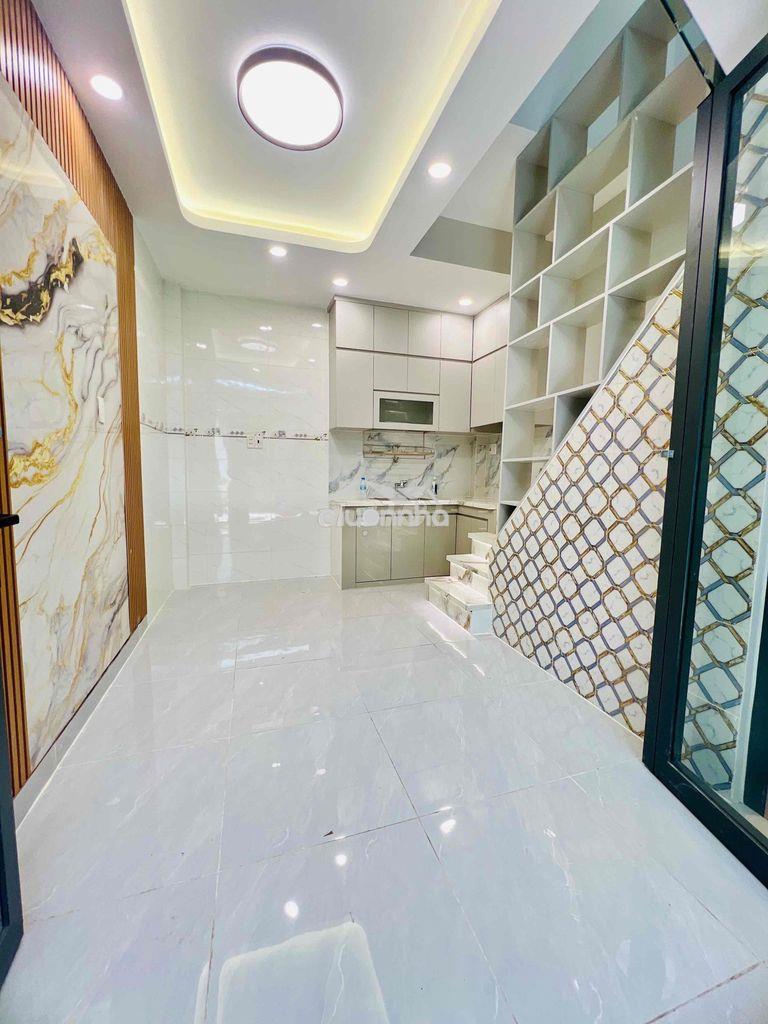 Nhà mới tinh 3 tầng 2pn quận 6 - sổ riêng a4 -  hoàn công