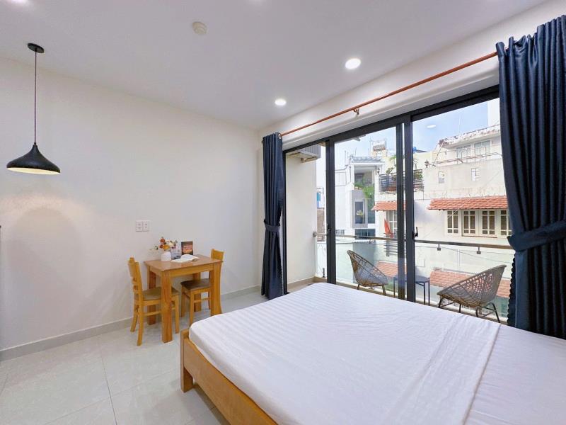 Cho thuê căn hộ bancol 35m2 full nội thất nằm gần lotte mart vivo city ufm tdtu rmit nttu quận 7 - Ảnh 4