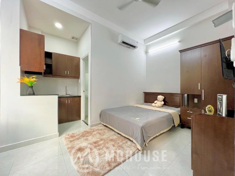 Cho thuê chdv tiện ích tốt, full nội thất ngay cv gia định - Ảnh 2