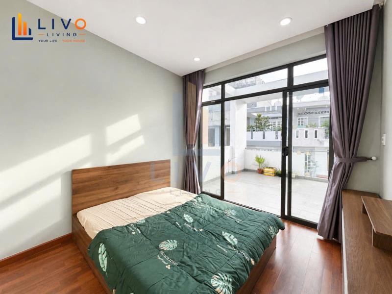 Cho thuê căn hộ có ban công rộng siêu thoáng - nơ trang long -  gần q1,phú nhuận,gò vấp