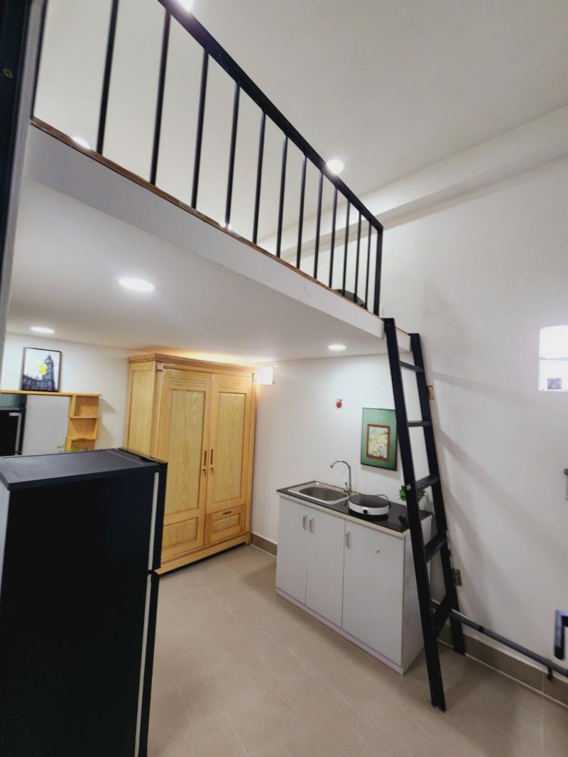 Phòng trọ sinh viên studio có gác giá siêu mềm 5tr khu vực bình thạnh phú nhuận - Ảnh 2
