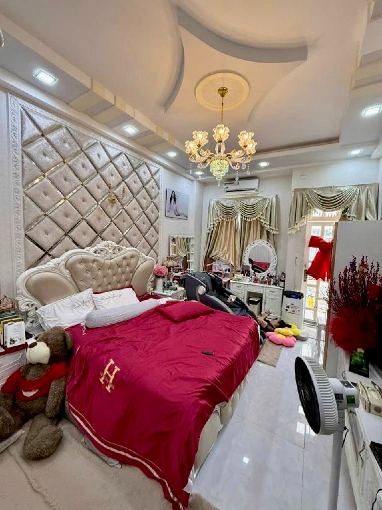 Bán nhà mặt tiền phân lô cao lỗ, 4 tầng sân thượng 4pn phường 4 quận 8, khu vip parc mall - Ảnh 4