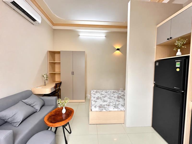 🔥 Cho thuê căn hộ studio cao cấp full nội thất ngay tân cảng, bình thạnh - Ảnh 2