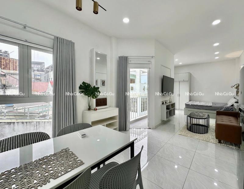 Cho thuê căn hộ ban công mới keng ngay etown - Ảnh 4