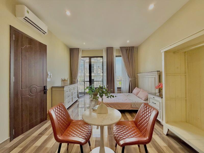 Studio ban công sang chảnh full nội thất - ngay trung tâm q7 - gần ufm, tdtu, cầu kênh tẻ, cầu him lam, lotte mart q7, cresentmall, vivocity, q1, q4