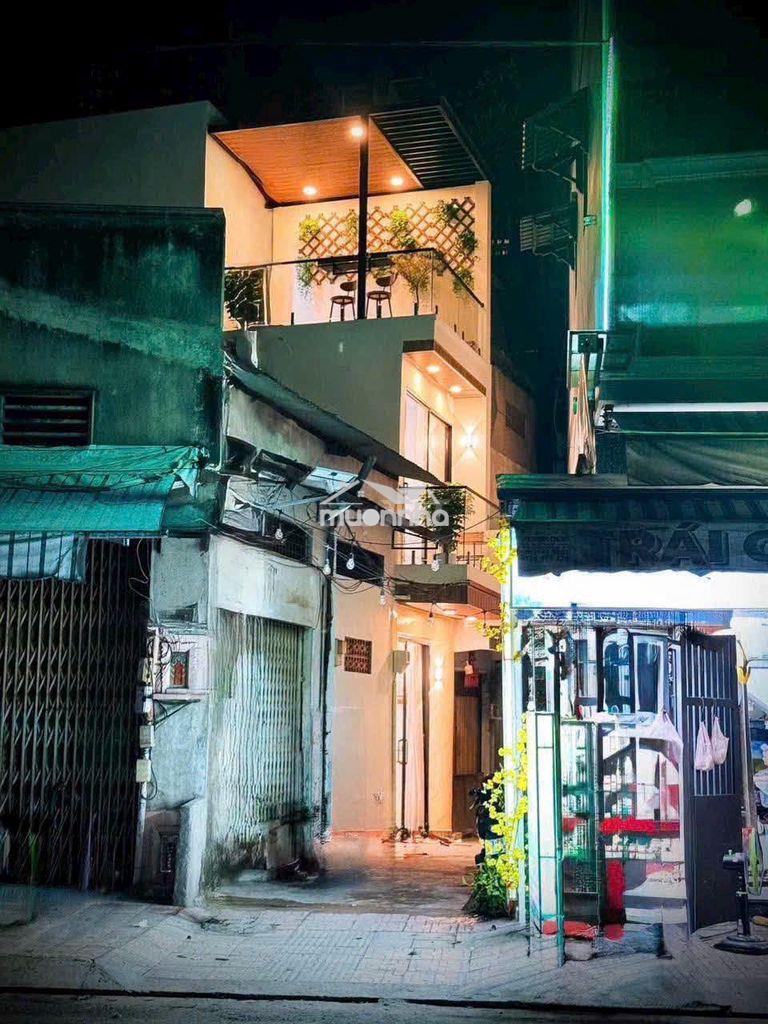 Cho thuê nhà phan văn trị q5 nhà mới xây