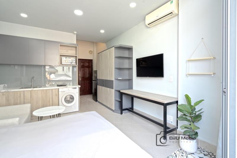 Cho thuê căn hộ bancol 35m2 full nội thất nằm gần lotte mart vivo city ufm rmit tdtu ntt quận 7 - Ảnh 4