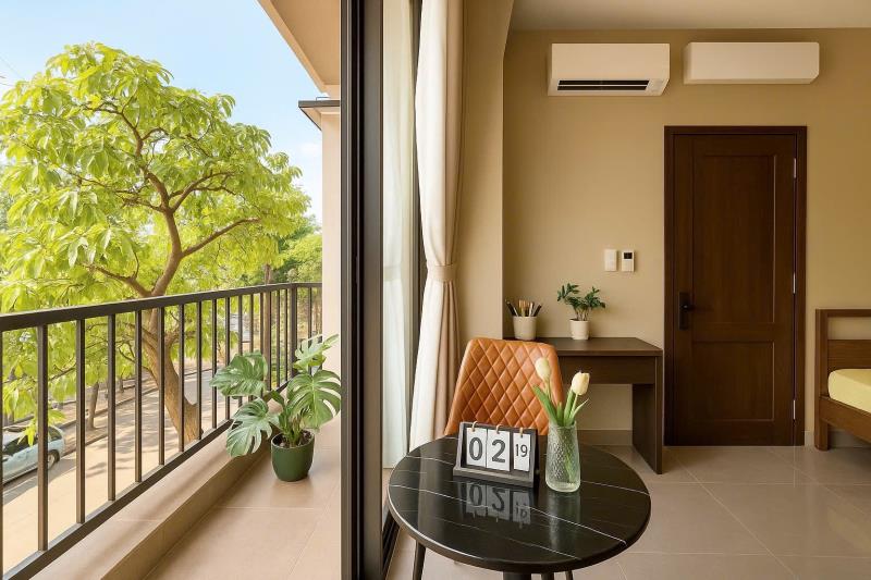 🏠 Studio apartment for rent – fully furnished & ready to move in  looking for a comfortable, private and fully furnished studio apartment in ho chi minh city? this cozy studio is a great choice for s - Ảnh 2
