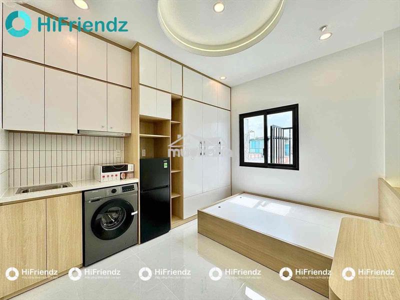 Cho thuê phòng luxury máy giặt riêng mới 100% gần emart phan huy ích