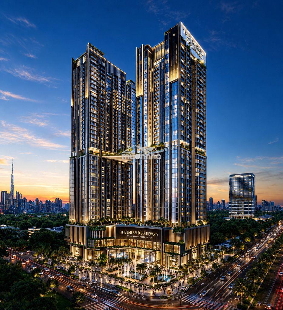 Căn 3pn vip the emerald boulevard - view sông sg, landmark 81, metro - 4