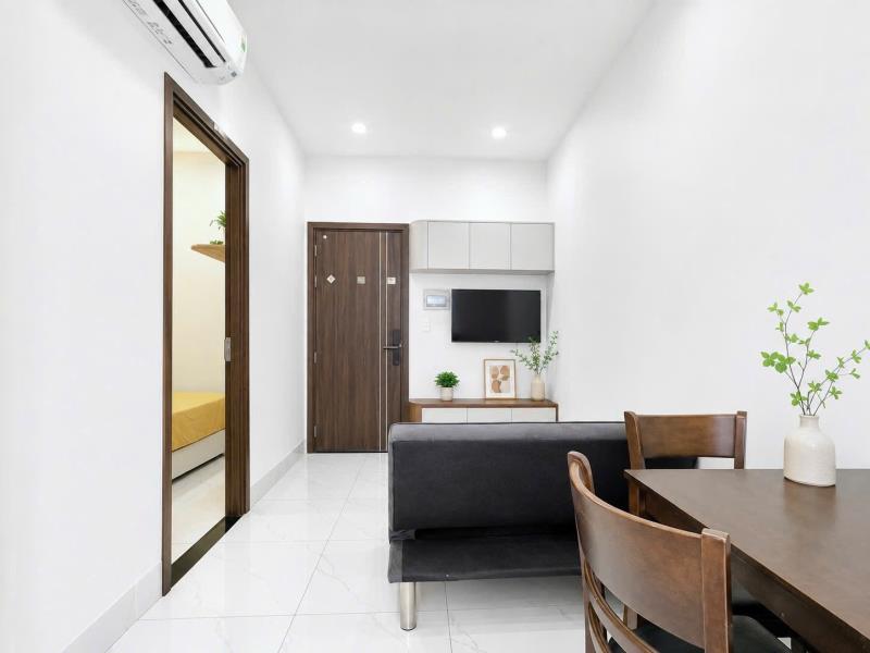 Căn hộ 1pn 45m2 - full nội thất - ban công riêng - bình quới, bình thạnh - Ảnh 3