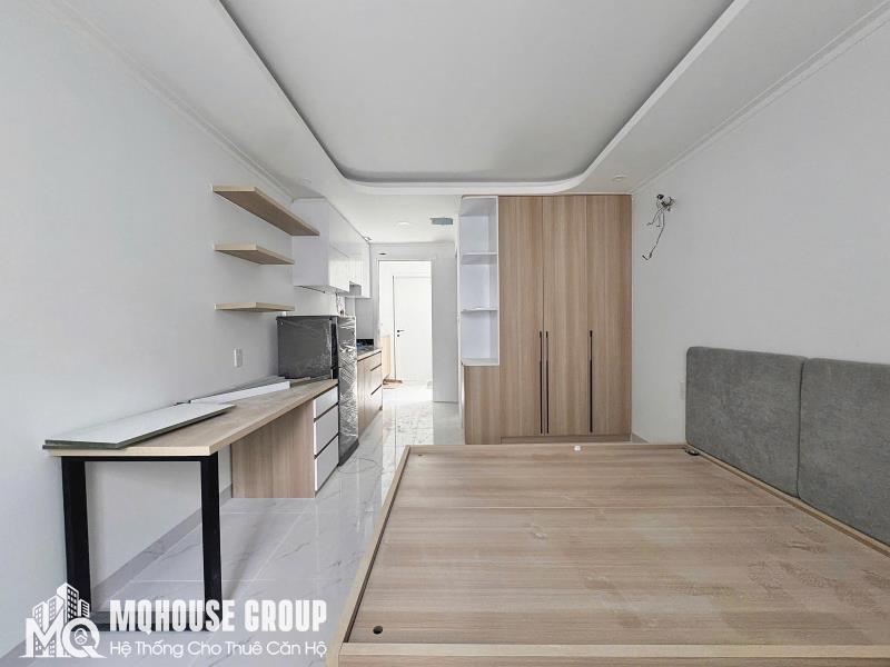 Cho thuê căn hộ mới khai trương 38m² có cửa sổ | ung văn khiêm - sát cạnh hutech 