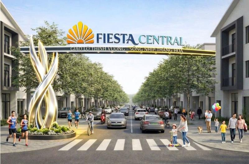 Fiesta central bình dương - nhà phố 2 mặt tiền đại lộ lê lợi – cơ hội vừa ở vừa kinh doanh - Ảnh 3
