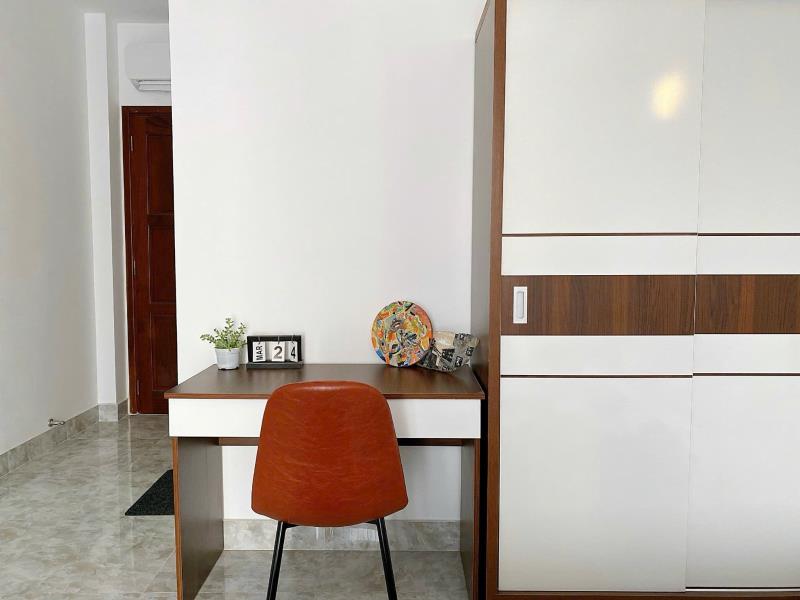 Studio rộng rãi - ban công, full nội thất - gần phạm văn dồng, lê quang định - Ảnh 4