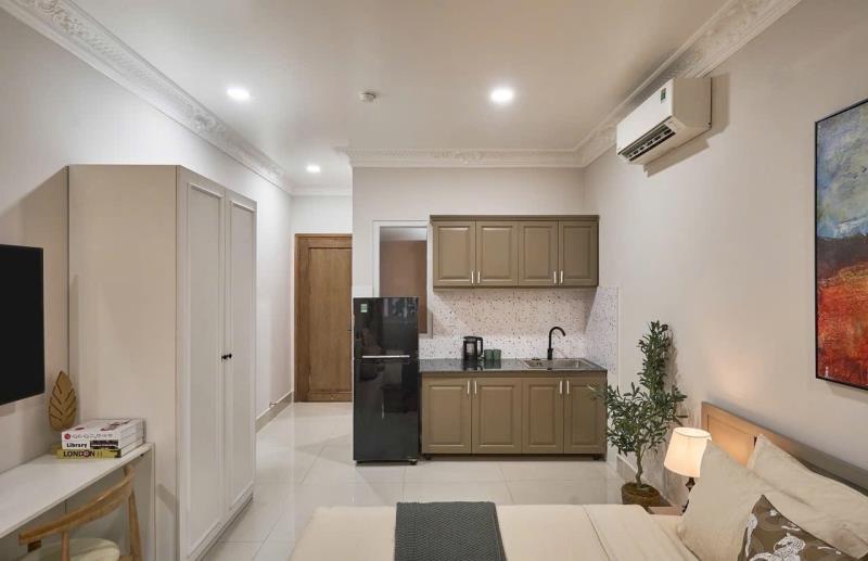 Studio căn hộ dịch vụ ,gần bv tâm anh, công viên gia định - Ảnh 3