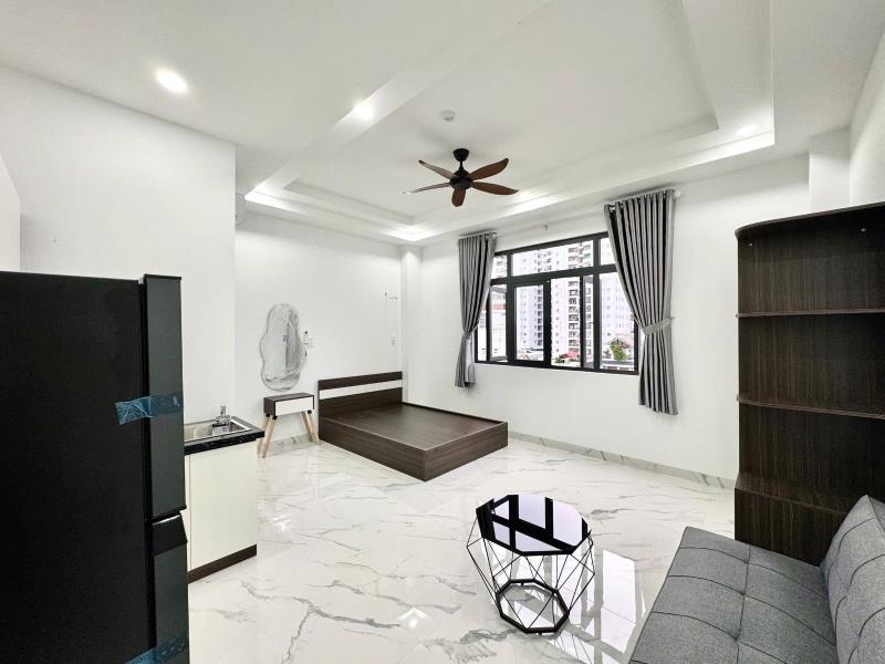 Studio mới diện tích rộng hợp ở gia đình nhỏ, đôi bạn - go thoại ngọc hầu, ngã tư bốn xã